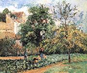 Camille Pissarro Pang plans Schwarz orchards oil painting on canvas